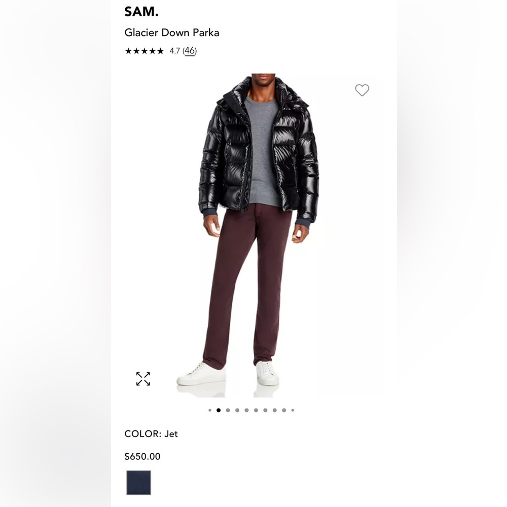 SAM. Glacier Down Parka